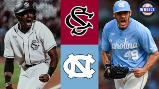 #6 South Carolina vs #13 North Carolina Highlights | 2023 College Baseball Highlights