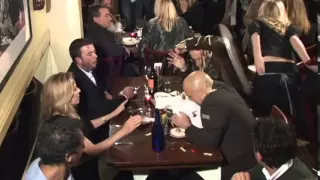 Waitress Spills Tray of Food on Actor Joe Pantoliano (Original)