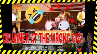 This Drummer Is At The Wrong Gig!  -  Drummer Reaction!