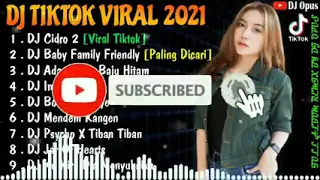 DJ TIKTOK TERBARU 2021   DJ CIDRO 2 FULL BASS TIK TOK VIRAL REMIX TERBARU 2021240P