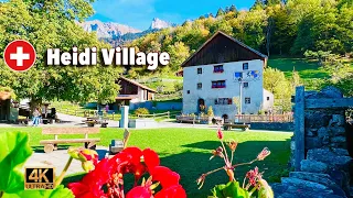 World’s Only Heidi Village in Switzerland | Heididorf - Maienfeld , Canton Graubünden