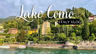 Lake Como, Italy 🇮🇹 Day Trip | Varenna & Bellagio (Exploring Milan, train, ferry ride)