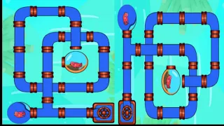 save the Fish | pull the pin game 2405 to 2425 Levels gameplay game | fishdom game 2024save the fish