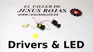 Elegir driver LED. Quemando un LED. Datasheet. Límites de un LED. Calcular y medir potencia. 047