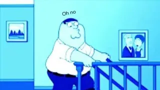 Peter Griffin Falling Down the Stairs Vocoded to I'm Blue