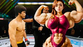 PS5 | Bruce Lee vs. Graceful Muscular Fairy (EA Sports UFC 4)