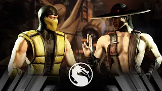 Mortal Kombat X - 'Klassic' Scorpion Vs 'Klassic' Kung Lao (Very Hard)