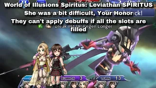 DFFOO [GL] - World of Illusions Spiritus: Leviathan SPIRITUS ~ (Iris, Aranea, Rosa)