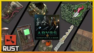 Rust Skins | Abyss Pack, Diving Furnace, Kelp Rug, Deep Sea Sword, Poncho, & Double Door #327