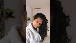 How to Refresh Curly Hair (Water only refresh)