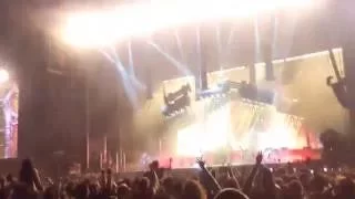 Rammstein - Te quiero puta! POGO ronda! - Argentina, maximus festival 2016, HD completo