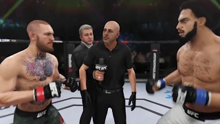 Conor McGregor vs. Kareem Abdul-Jabbar (EA Sports UFC 3) - CPU vs. CPU - Crazy UFC 👊🤪