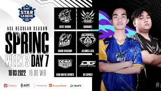 ASL 2022 Spring Week 3 Day 7 | Garena AOV Indonesia
