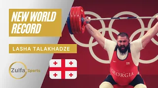 NEW WORLD RECORD | LASHA TALAkHADZE | Olympics Gold Medalist (GEORGIA) | Tokyo 2020