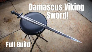 MAKING A DAMASCUS VIKING SWORD