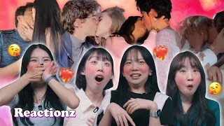 Korean Girls React To Kissing My Best Friend Challenge | 𝙊𝙎𝙎𝘾