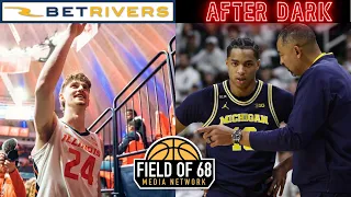 Illinois' EPIC win over Michigan!! | 'The Wolverines are NIT BOUND!' | AFTER DARK