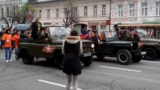 Бессмертный полк в туле посвященный 72 годовщине ВОВ