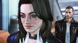 Shepard Breaks Miranda's Heart. She leaves in Tears. (Legendary Edition)