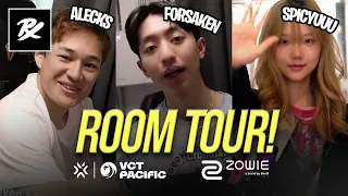 The PRX Korea Room Tour! ft. Spicyuuu | Paper Rex VALORANT #wgaming #benqzowie