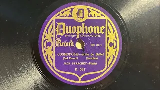 Cosmopolis - The Full Suite - Jack Strachey - Duophone D 536 & D 537