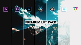 The Ultimate LUT Preset Pack | VEGAS Pro, Premiere Pro, Davinci Resolve 🔥