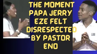 Moment Pastor Jerry Eze  Felt Disrespected By Pastor Eno For Interrupting Him👉Eno quickly begged