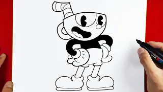 How to Draw Cuphead - The Cuphead Show