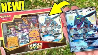 I FINALLY HAVE THIS CARD! Opening a New Pokemon Hidden Fates Premium Powers Collection Box