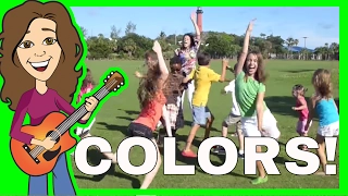 Colors Song । Color Dance for Children। Nursery Rhyme Songs for kids । Miss Patty - DVD Version