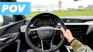 The New Audi Q8 E-Tron! | POV Drive by Damn Fast⚡