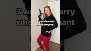 Concealed Carry When Pregnant 🤰🏼 #23weekspregnant