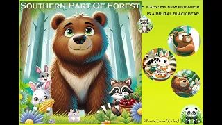 Children's picture book stories Southern Part Of Forest Kady: My new neighbor is a brutal black bear