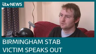 Birmingham knife attack victim recalls moment childhood best friend was fatally stabbed | ITV News