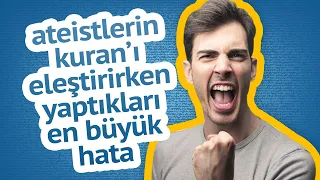 Ateistlerin Kuran'ı Eleştirirken Yaptıkları En Büyük Hata Nedir? | Doç. Dr. Enis Doko