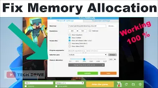 Tlauncher - How to Fix Memory Allocation Problems in Minecraft | Working For Low End Device Also ! 💯
