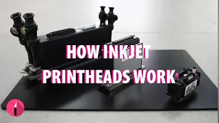 🔴 HOW INKJET PRINTHEADS WORK (thermal and piezoelectric)