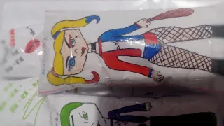 asmr Arlequina coringa e Harley Quinn os palhaços malvados que invadem a cidade