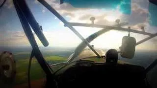 PZL-104 Wilga complete glider tow from start up to shut down (HD)