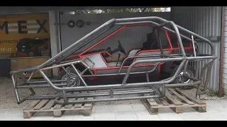 Багги своими руками.Изготовление каркаса.How to make a car.Homemade buggy.