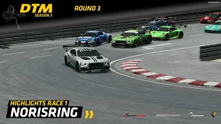 RYŪ DTM (S3) / Round 3 / Race 1 / Norisring / Highlights: Bentley's Machtdemonstration 🫣