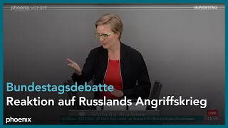 Bundestagsdebatte zur Reaktion des Rechtsstaats auf den Angriffskrieg Russlands am 12.05.22