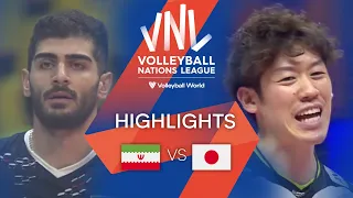 🇮🇷 IRI vs. 🇯🇵 JPN - Highlights Week 1 | Men's VNL 2022