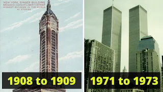 11 Buildings Once Held The World's Tallest Building Title (1900-2020) - MrDoozy