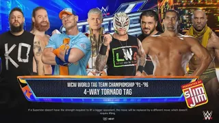 WWE 2k24 TEAM USA VS TEAM MEXICO VS TEAM CANADA VS TEAM INDIA