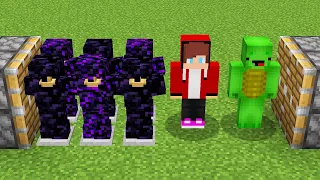 maizen jj and mikey + all obsidian armor = ???