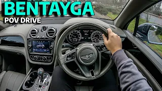 BENTLEY BENTAYGA W12 - POV TEST DRIVE (UK)