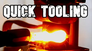 Quick tool change DIY Power Hammer forging dies