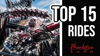 TOP 15 Rides at Phantasialand | 2023