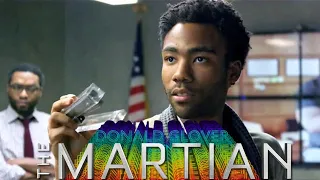 Every DONALD GLOVER scene in THE MARTIAN